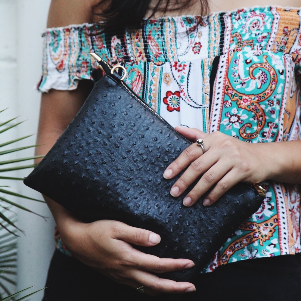 Clutch Black purse